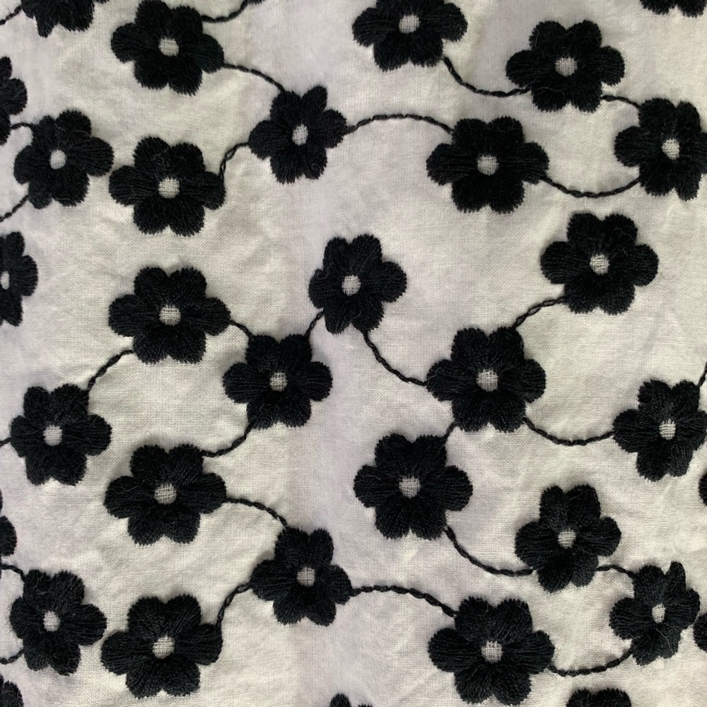 J. Crew Factory Flower Embroidered Racerback Tank - Picture 5 of 5